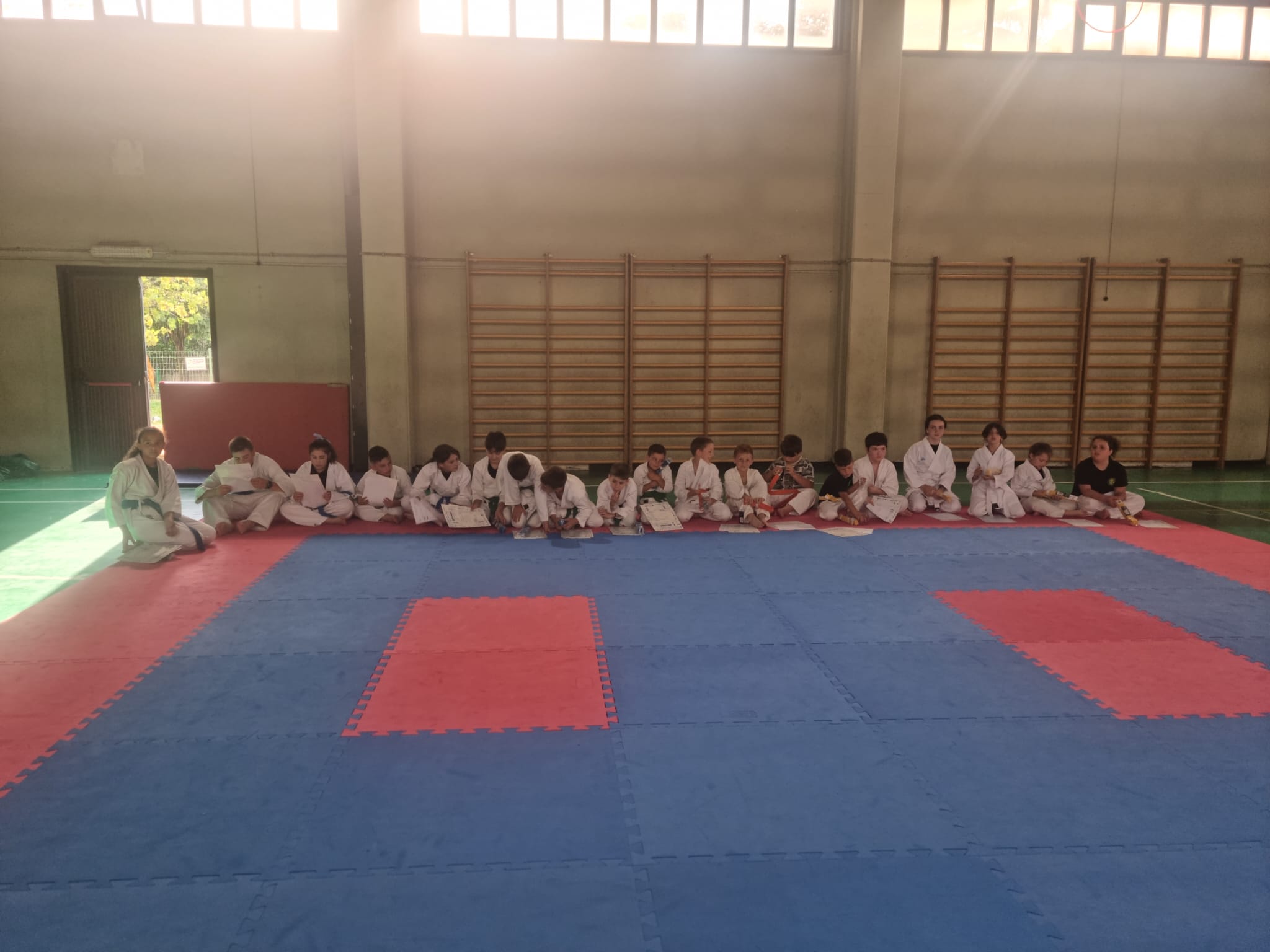Gli atleti Goshin-Bushido al termine degli esami 2026
